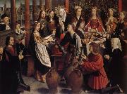 Gerard David Les Noces de Cana oil on canvas